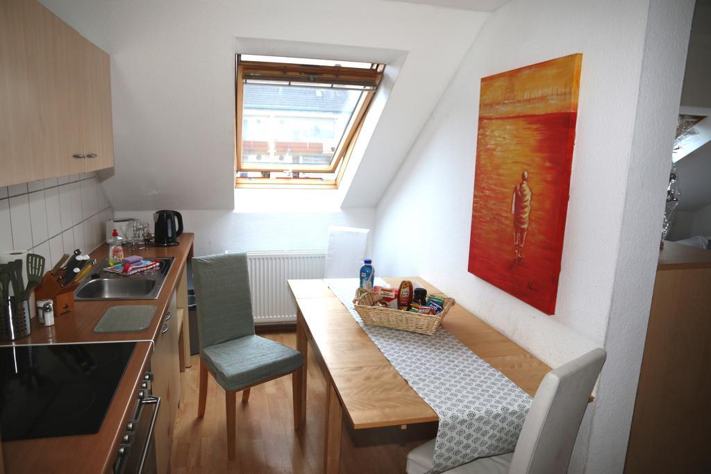 קרפלד Nadines Ferienwohnung מראה חיצוני תמונה